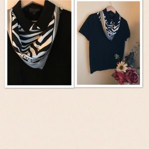 Coach Knitted Sweater Blouse Top